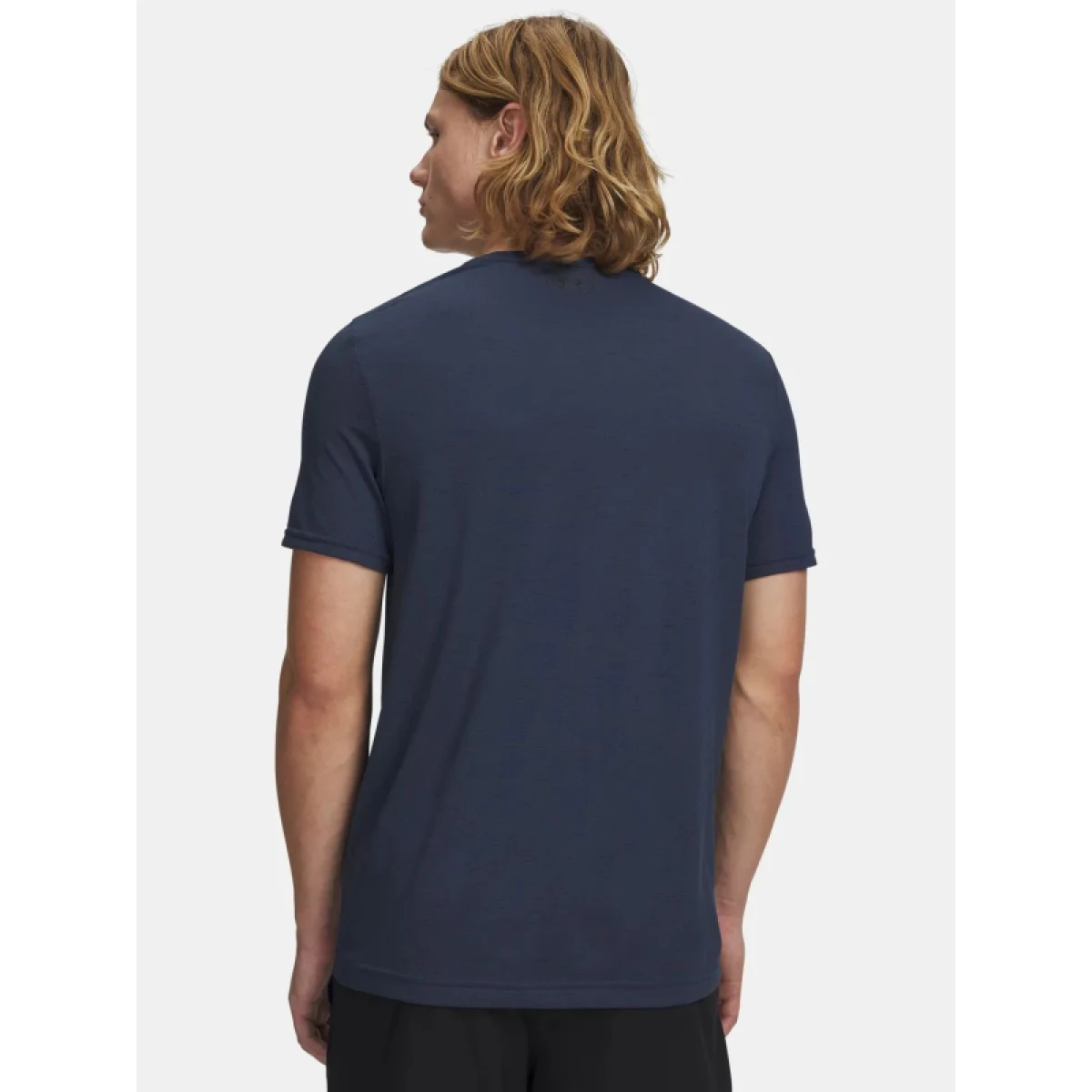 Pánske tréningové tričko s krátkym rukávom UNDER ARMOUR Vanish Seamless Novelty SS-BLU · záber 3
