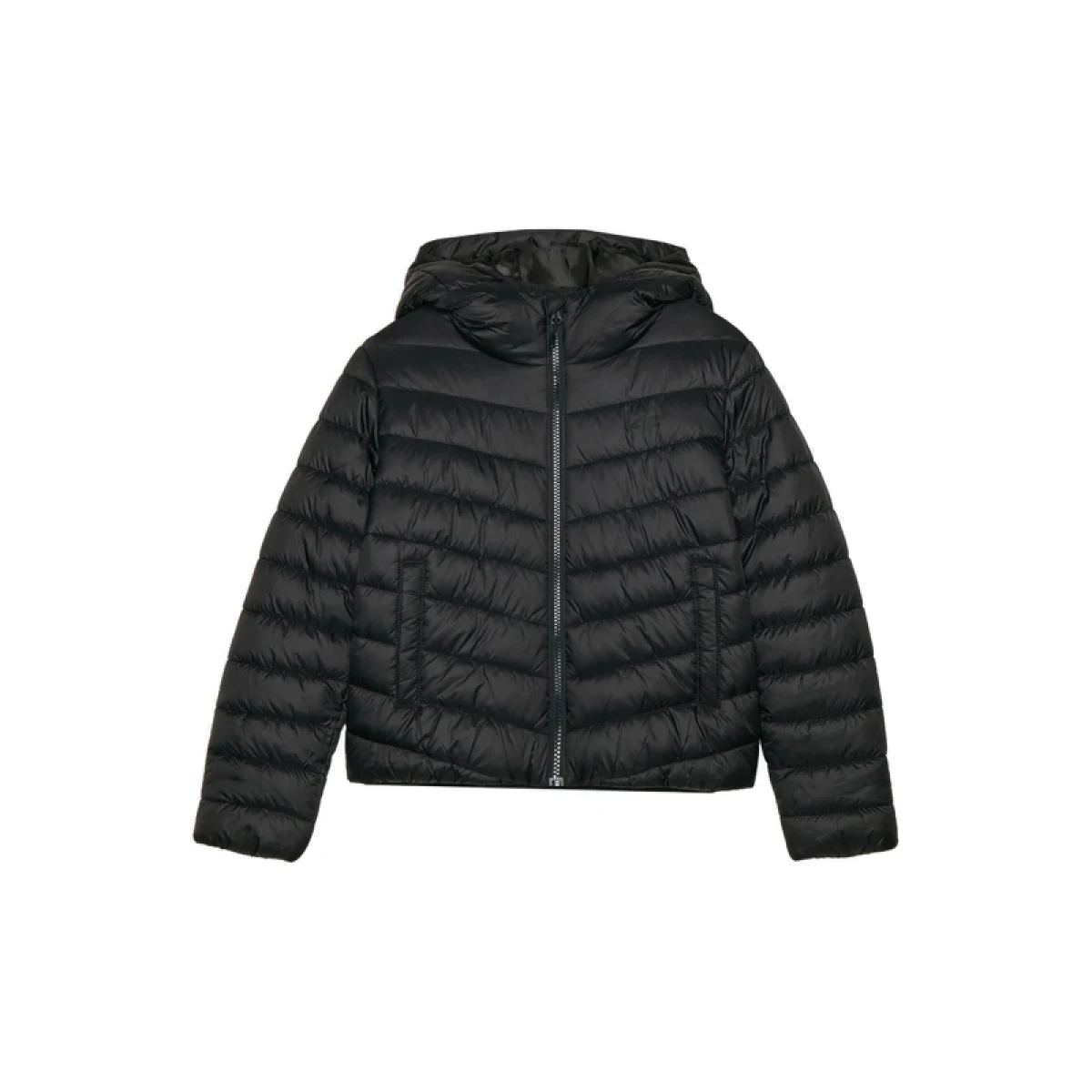 Chlapecká bunda 4F JUNIOR DOWN JACKET-JWAW24TDJAM460-20S-DEEP BLACK · záber 2