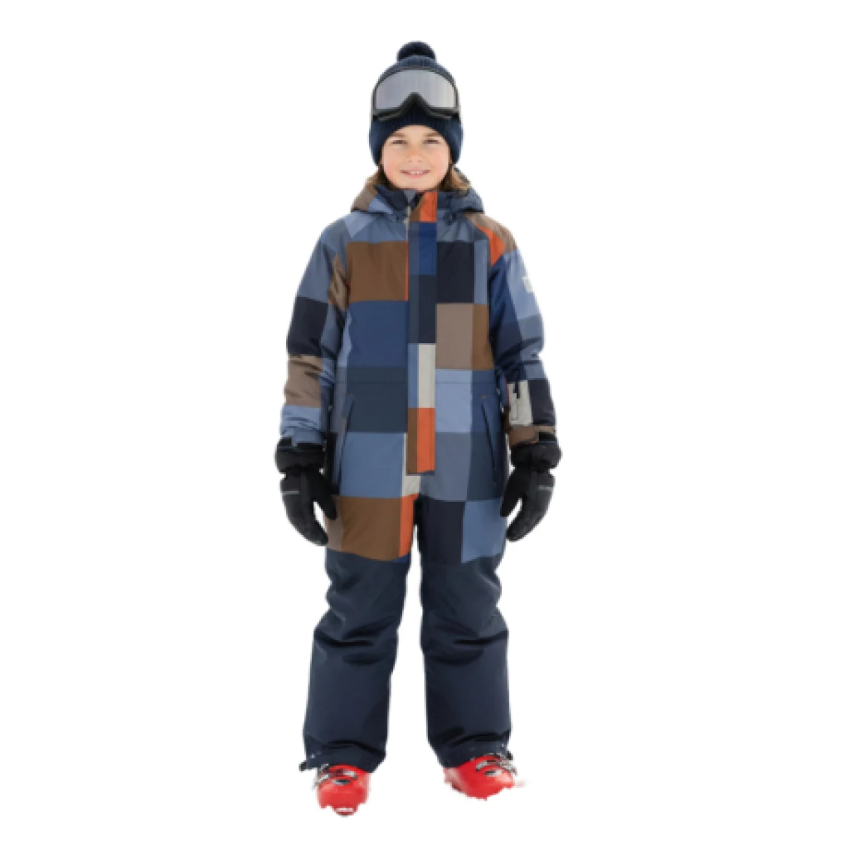 Gyermek téli overall - Méret: 7450 | Szín: Modrá · záber 1