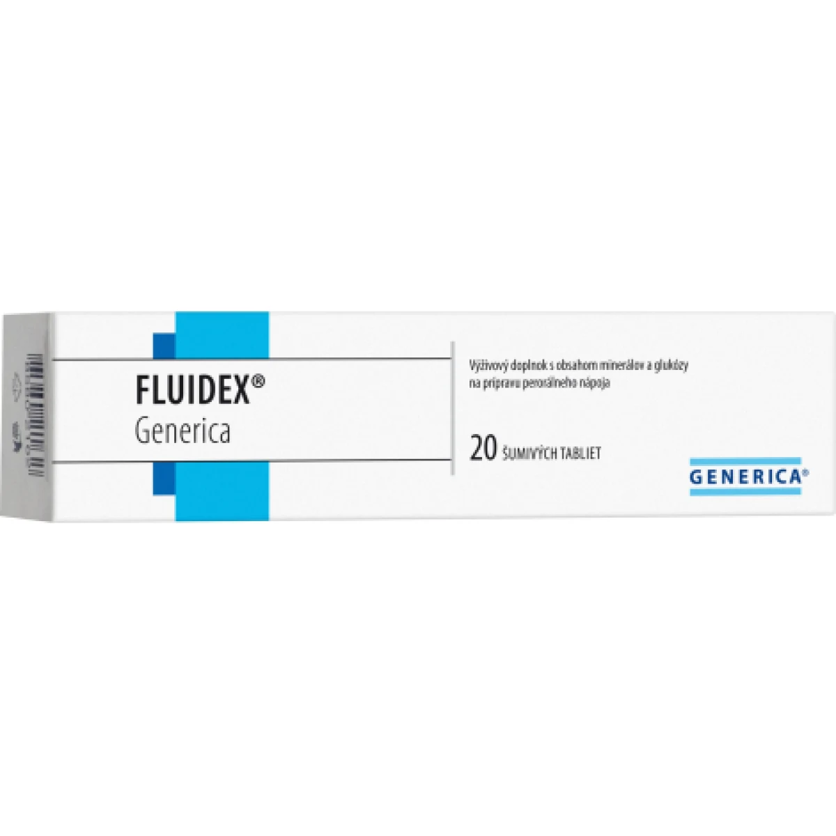 Fluidex Generica 20 tbl eff. · záber 1