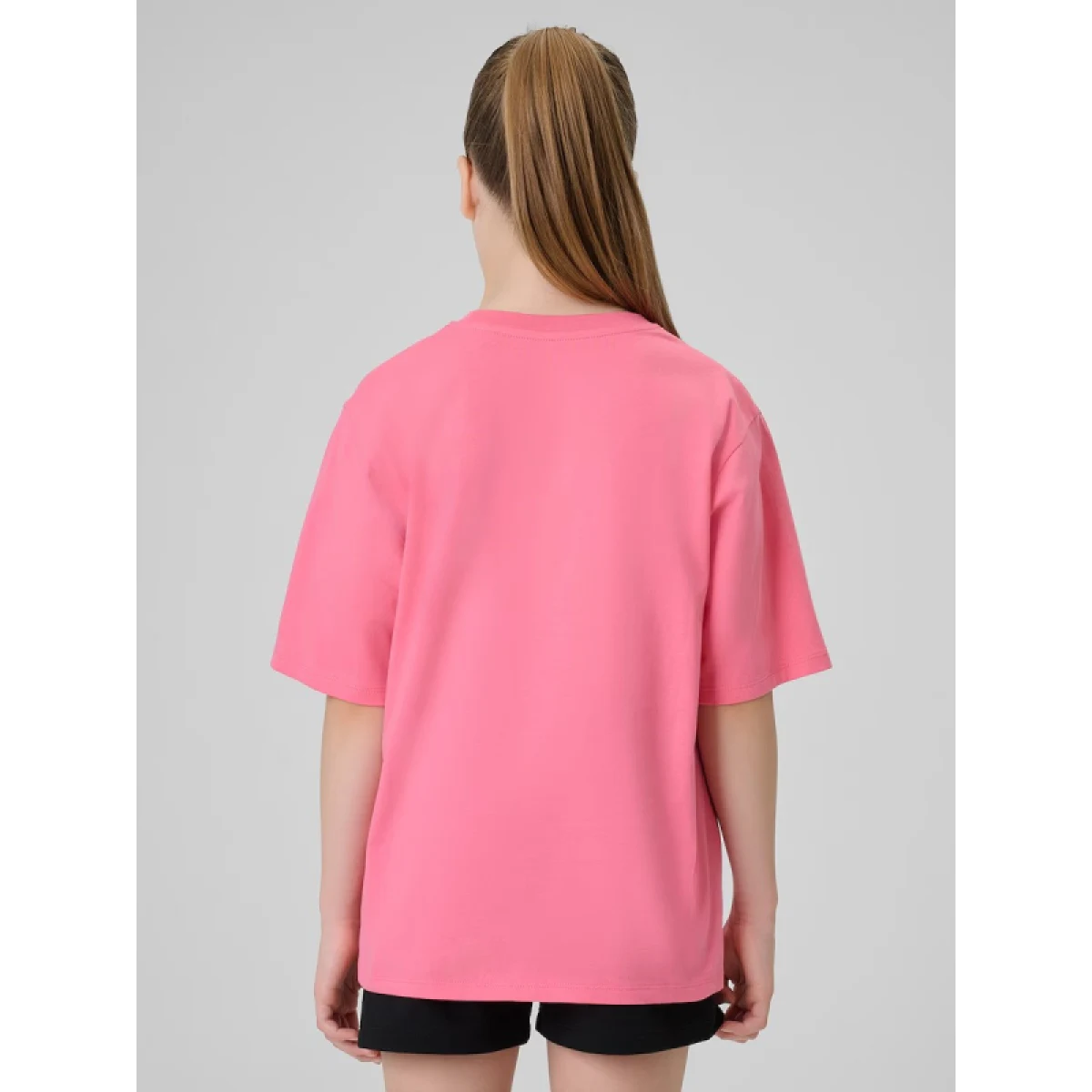 Dievčenské tričko s krátkym rukávom 4F JUNIOR TSHIRT F3302-54S-PINK · záber 4