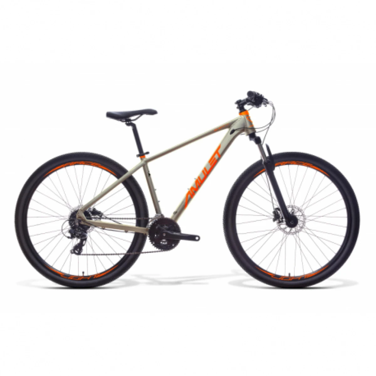 Horský bicykel AMULET 29 Shift 5.0 SR, silver orange · záber 1