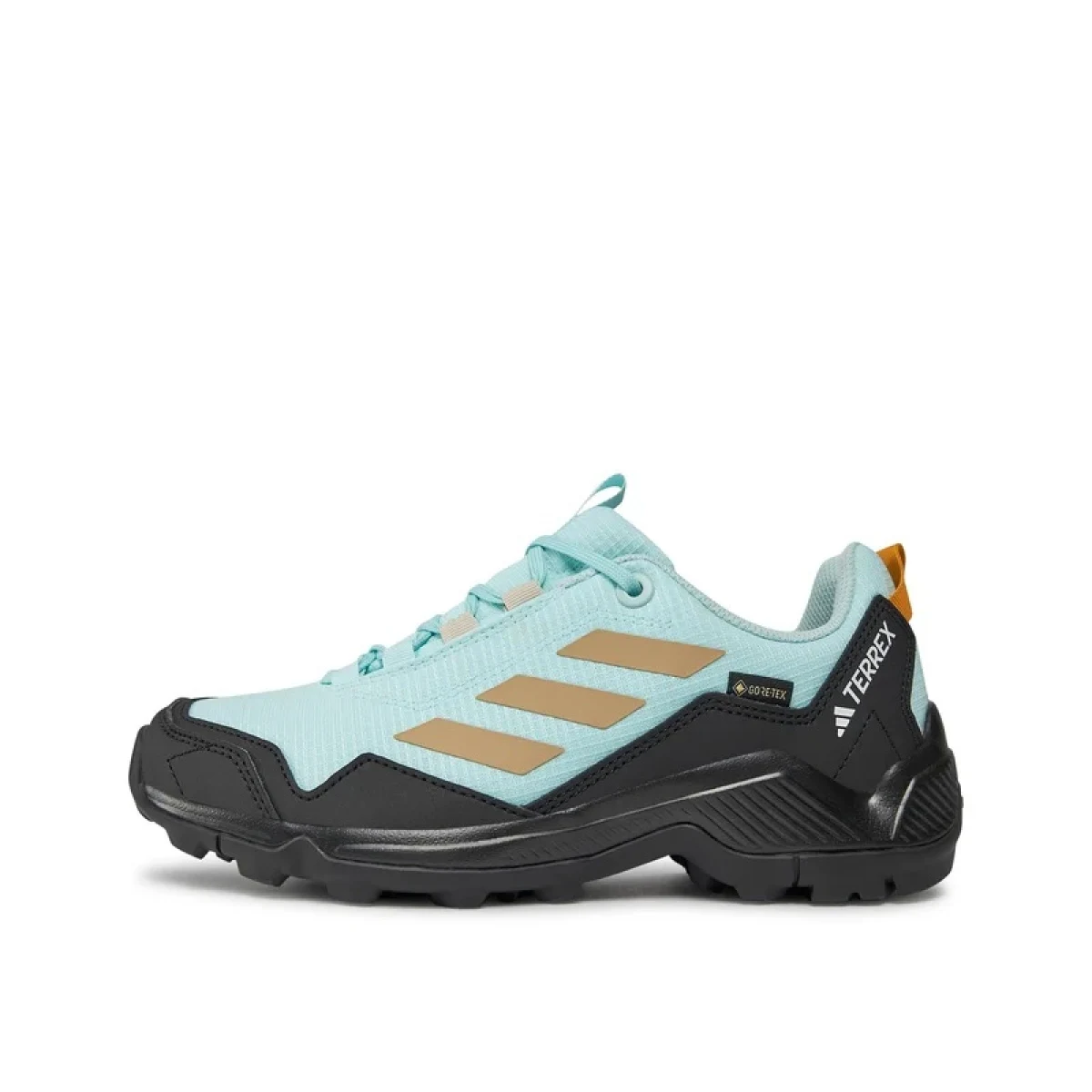 Dámská nízká turistická obuv ADIDAS Terrex Eastrail GTX flash aqua wonder beige preloved yellow · záber 3