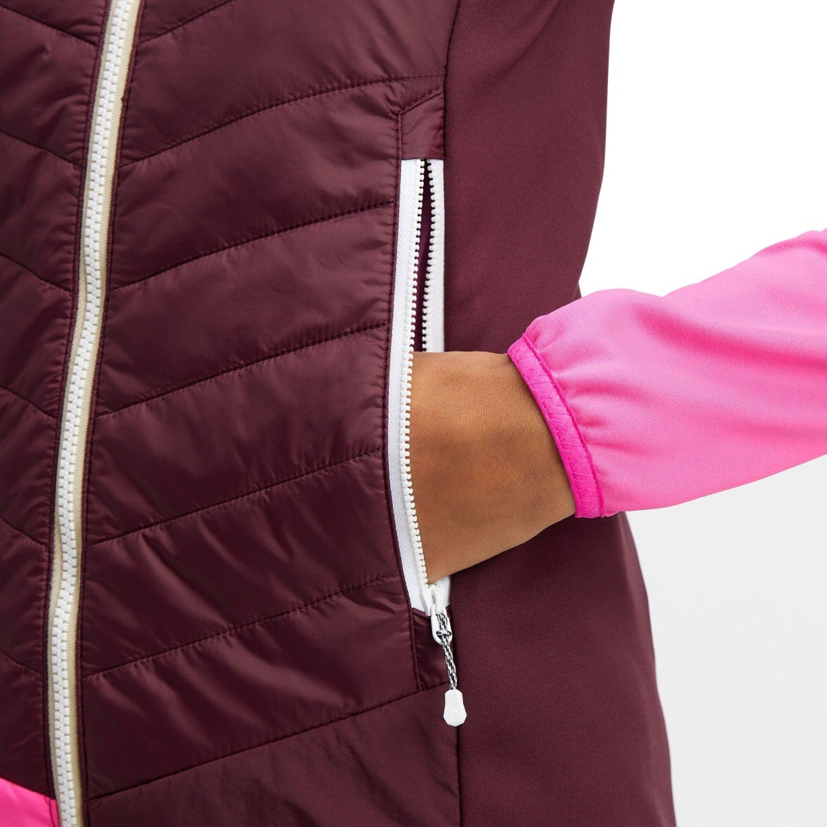 McKinley Sohana Hooded Hybrid Jacket W - Veľkosť: 38 · záber 5