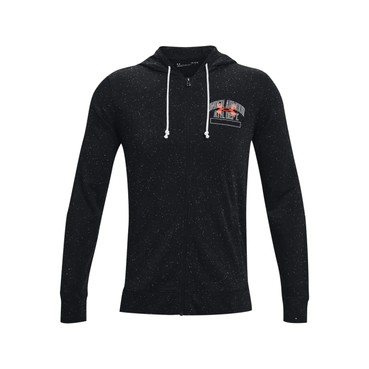 Pánská mikina s kapucí UNDER ARMOUR UA Rival Try Athlc Dep FZ HD-BLK · záber 5