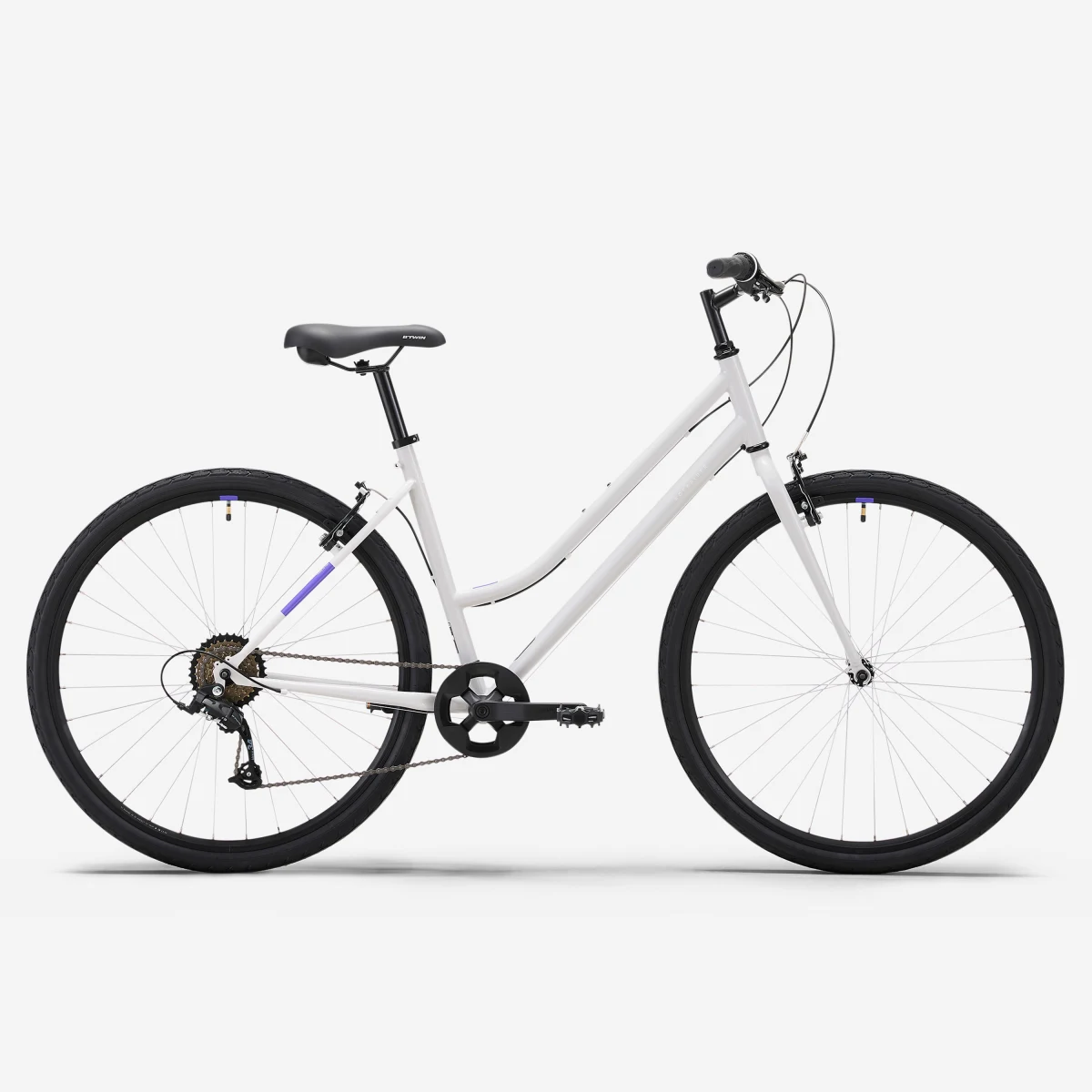 ROCKRIDER Trekingový bicykel EXPL 50 LF sivý S · záber 1