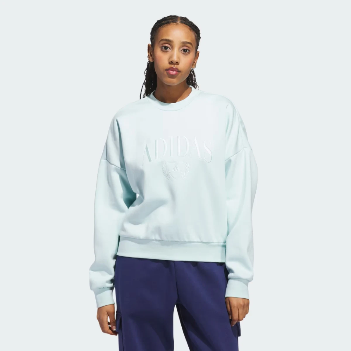 Dámská zateplená mikina ADIDAS W COZY SWT HALMIN · záber 2
