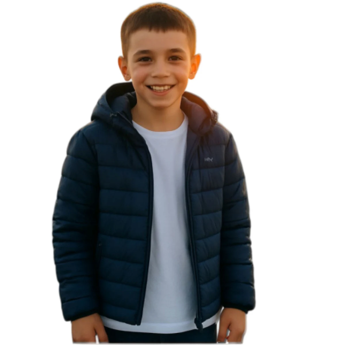 Chlapčenská bunda 4F JUNIOR DOWN JACKET U0704-4FJWAW25TDJAU0704-31S-NAVY · záber 1