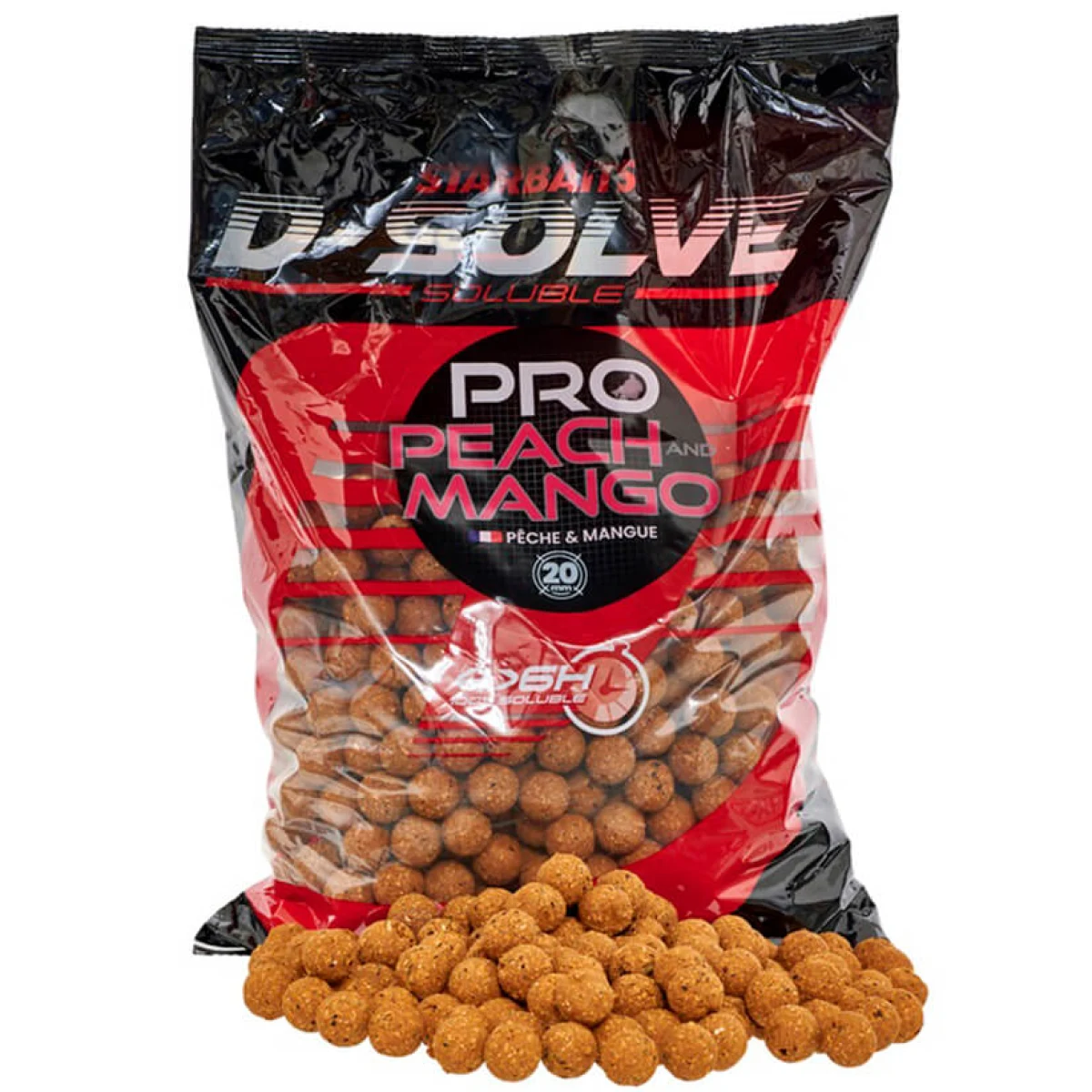 STARBAITS D-Solve Peach & Mango, 20 mm, 2,50 kg · záber 1