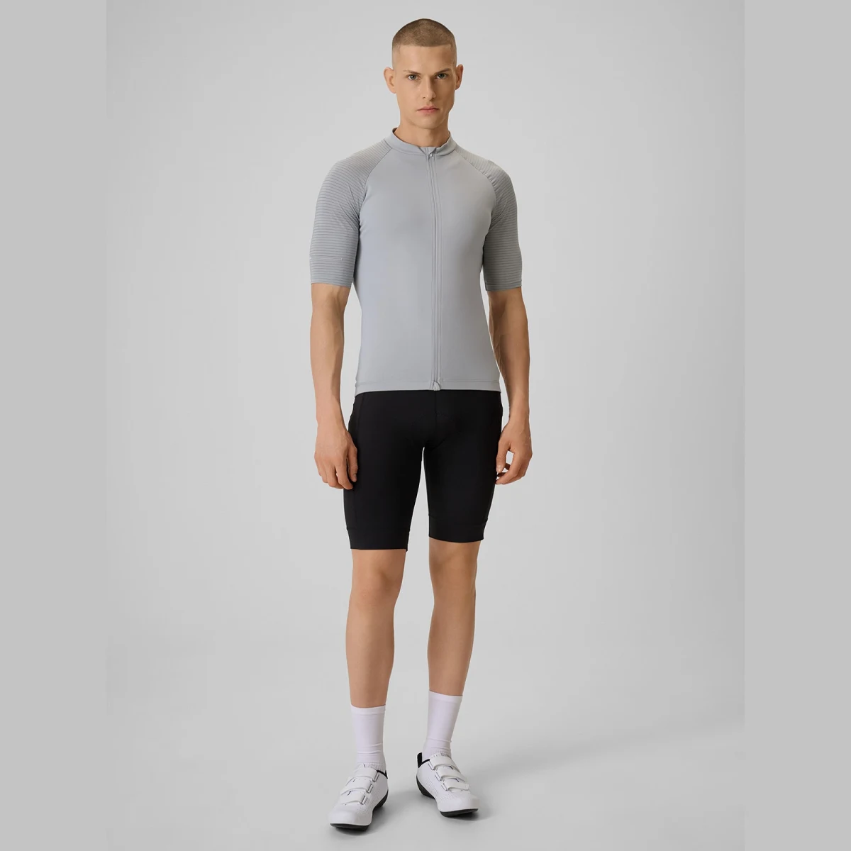 Pánský cyklistický dres - šedý · záber 2