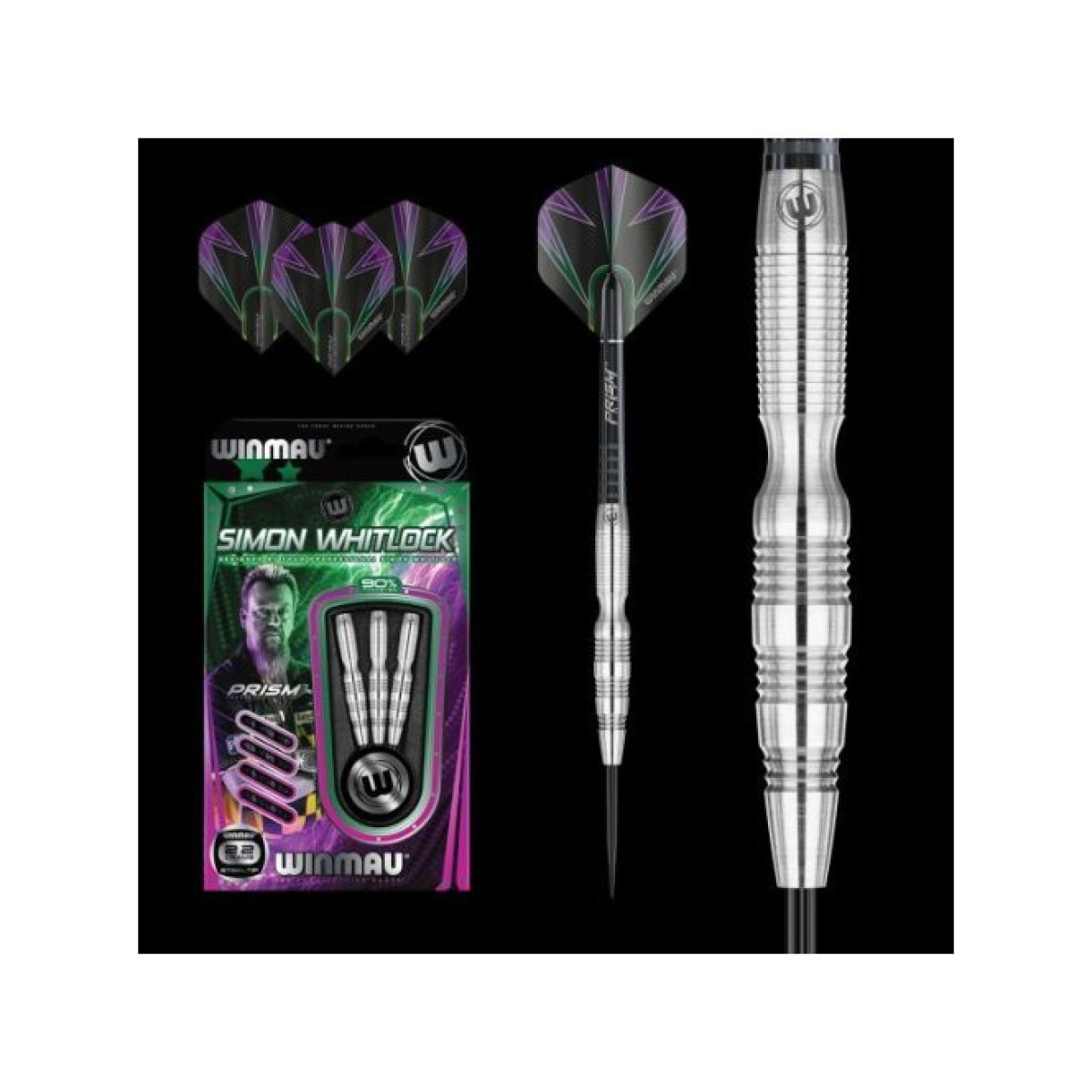 Winmau steel szett SIMON WHITLOCK 90% 22g · záber 2