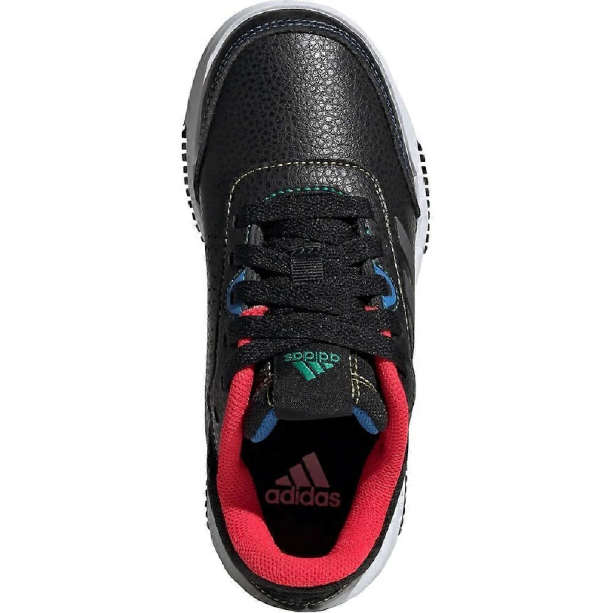 Chlapčenská rekreačná obuv ADIDAS Tensaur Sport 2.0 Jr core black iron metallic lucid red · záber 4