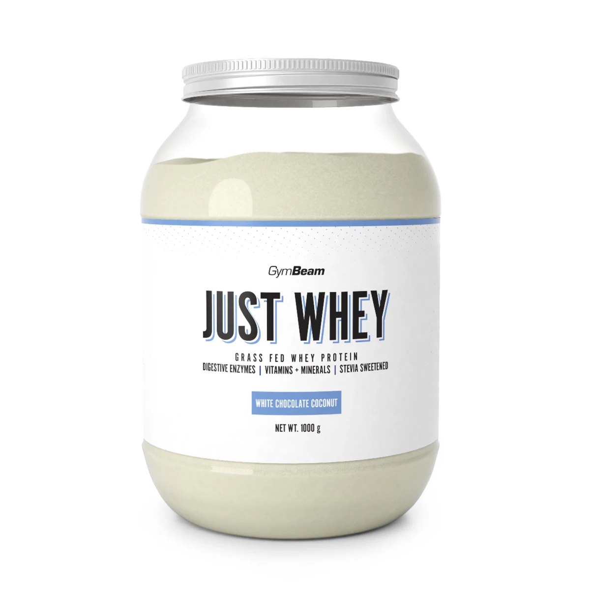 GymBeam Just Whey biela čokoláda kokos · záber 5