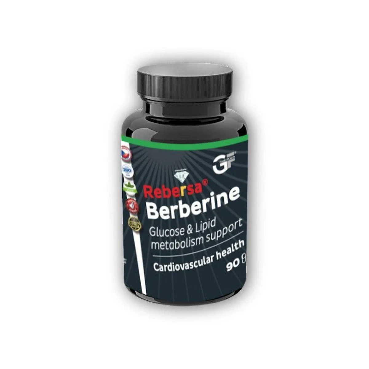 GF nutrition Rebersa Berberine 90 kapslí · záber 1