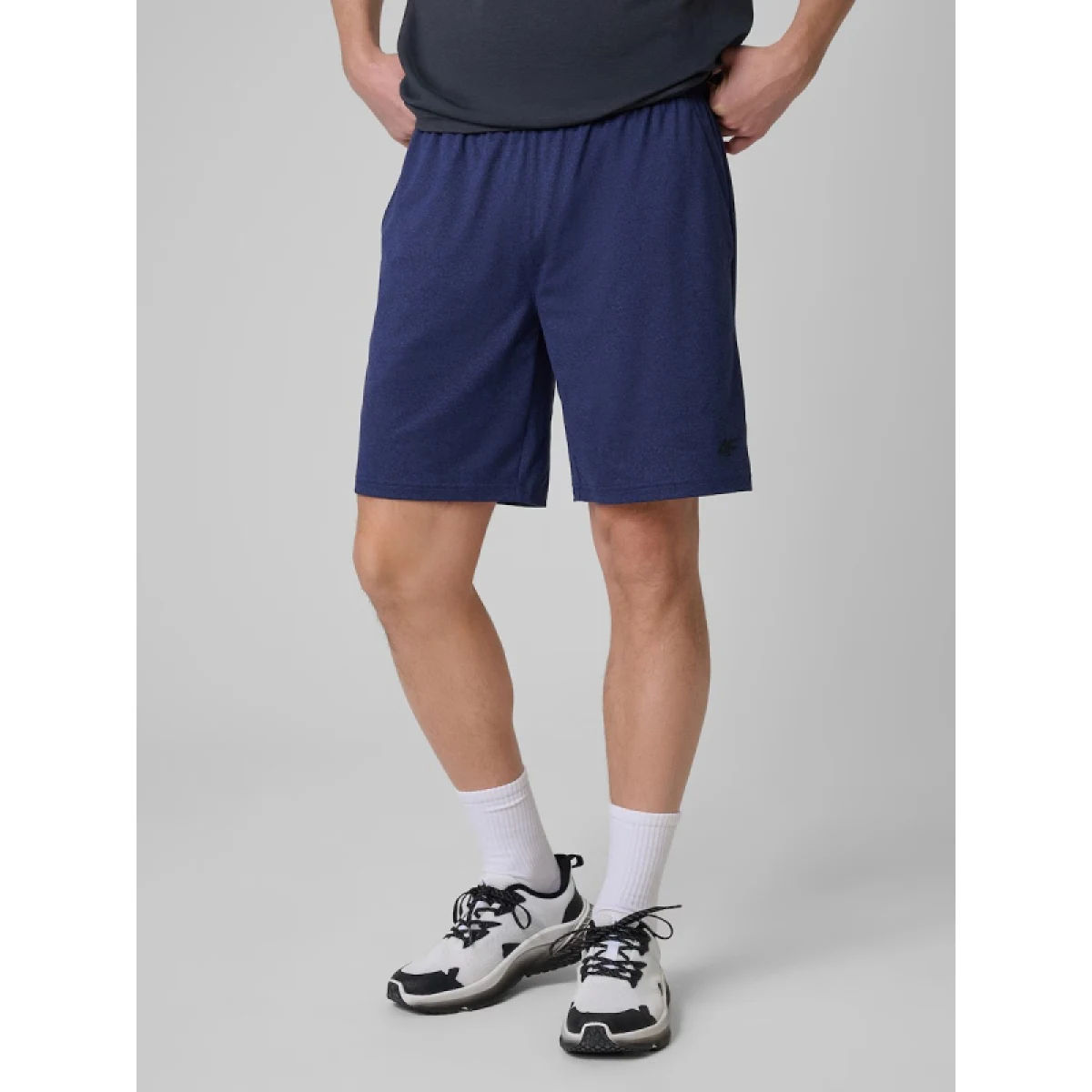 Pánské tréninkové kraťasy 4F SHORTS FNK M1277-31M-NAVY MELANGE · záber 2