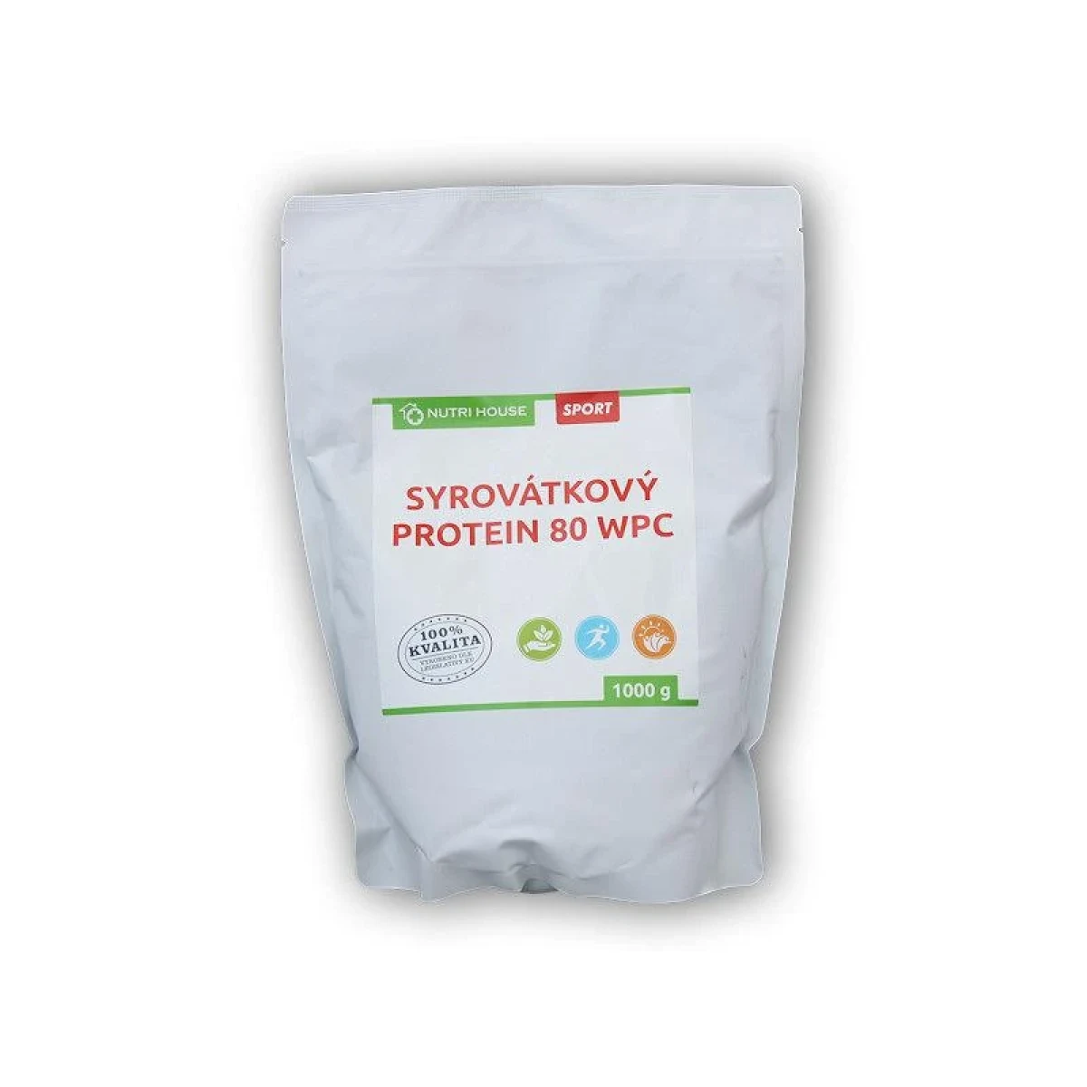 Nutri House Syrovátkový protein 80% sáček 1000g · záber 1