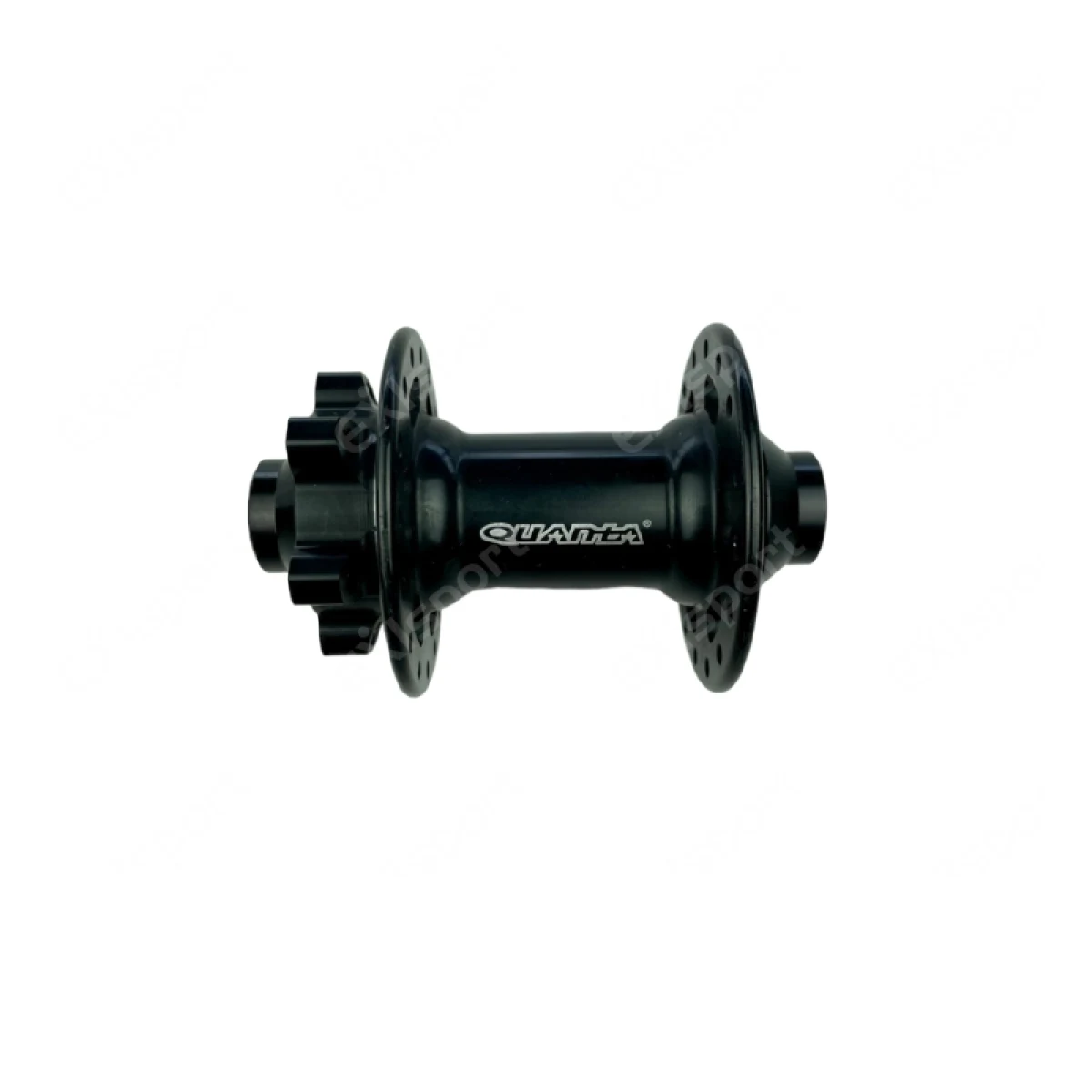 ND na kolesá AMULET Front hub KT 15 mm 13Gx32 holes, black · záber 3