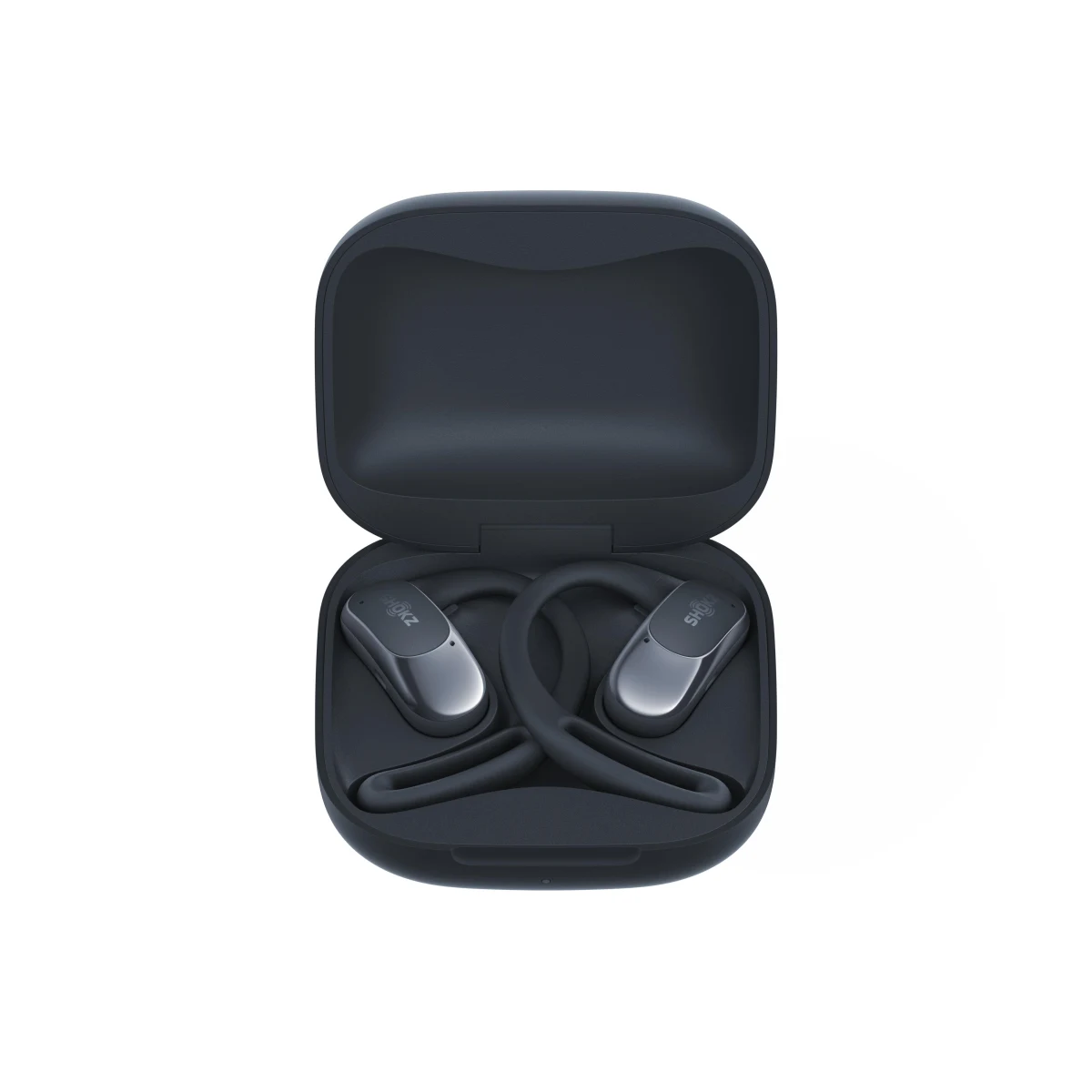 SHOKZ Športové slúchadlá do uší OpenFit Air čierne bez · záber 2