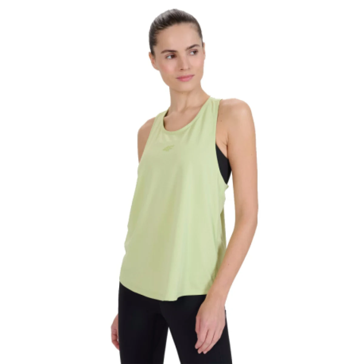 Dámské tréninkové tílko 4F SLEEVELESS FNK F412-42S-LIGHT GREEN · záber 1