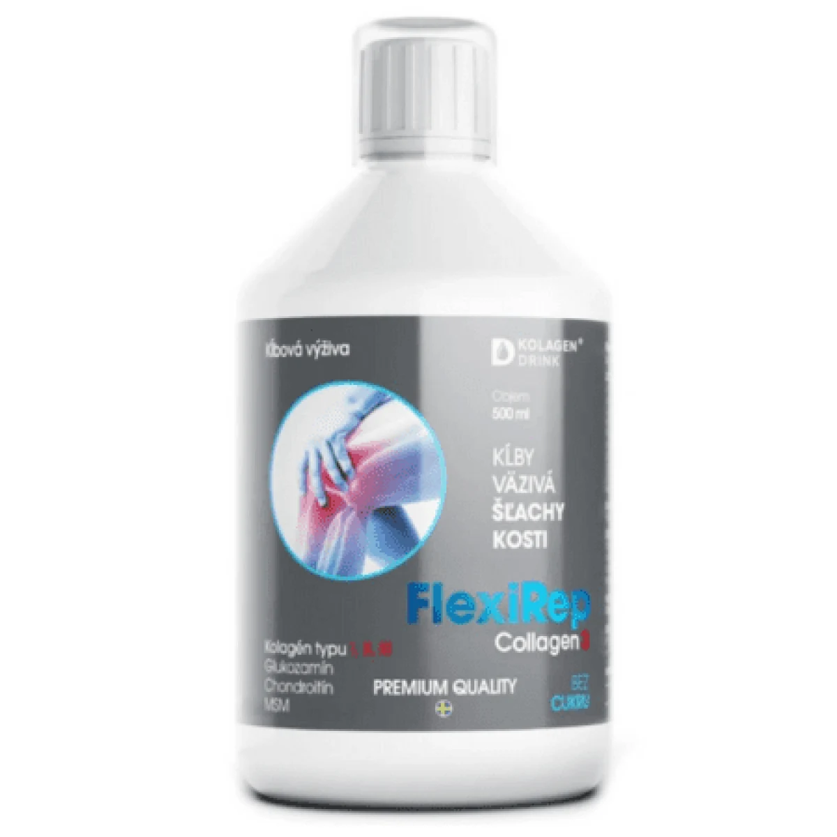 KOLAGENDRINK FlexiRep collagen 3 lesné ovocie 500 ml · záber 1