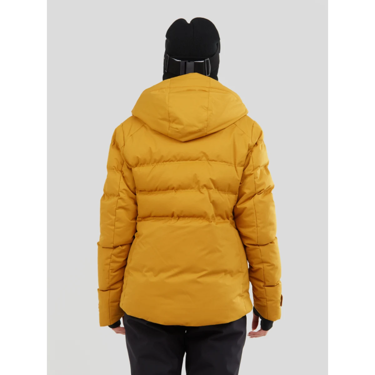 Dámská lyžařská bunda FUNDANGO Elyra Padded Jacket-240-mustard · záber 3