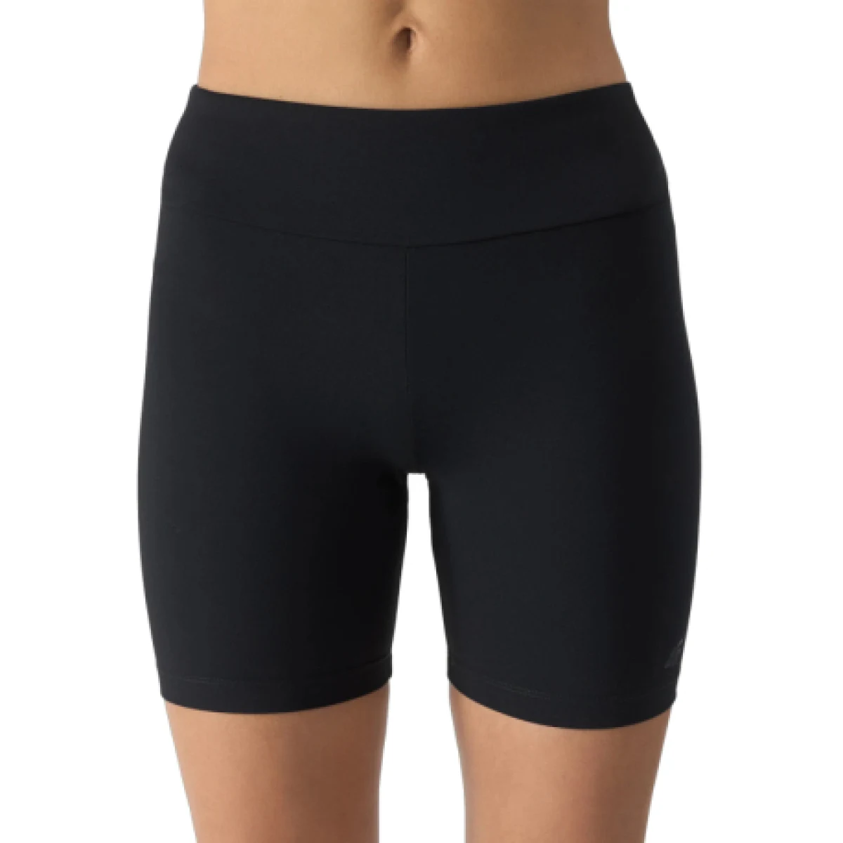Dámske teplákové kraťasy 4F TIGHTS-WSS24TTIGF151-20S-DEEP BLACK · záber 1