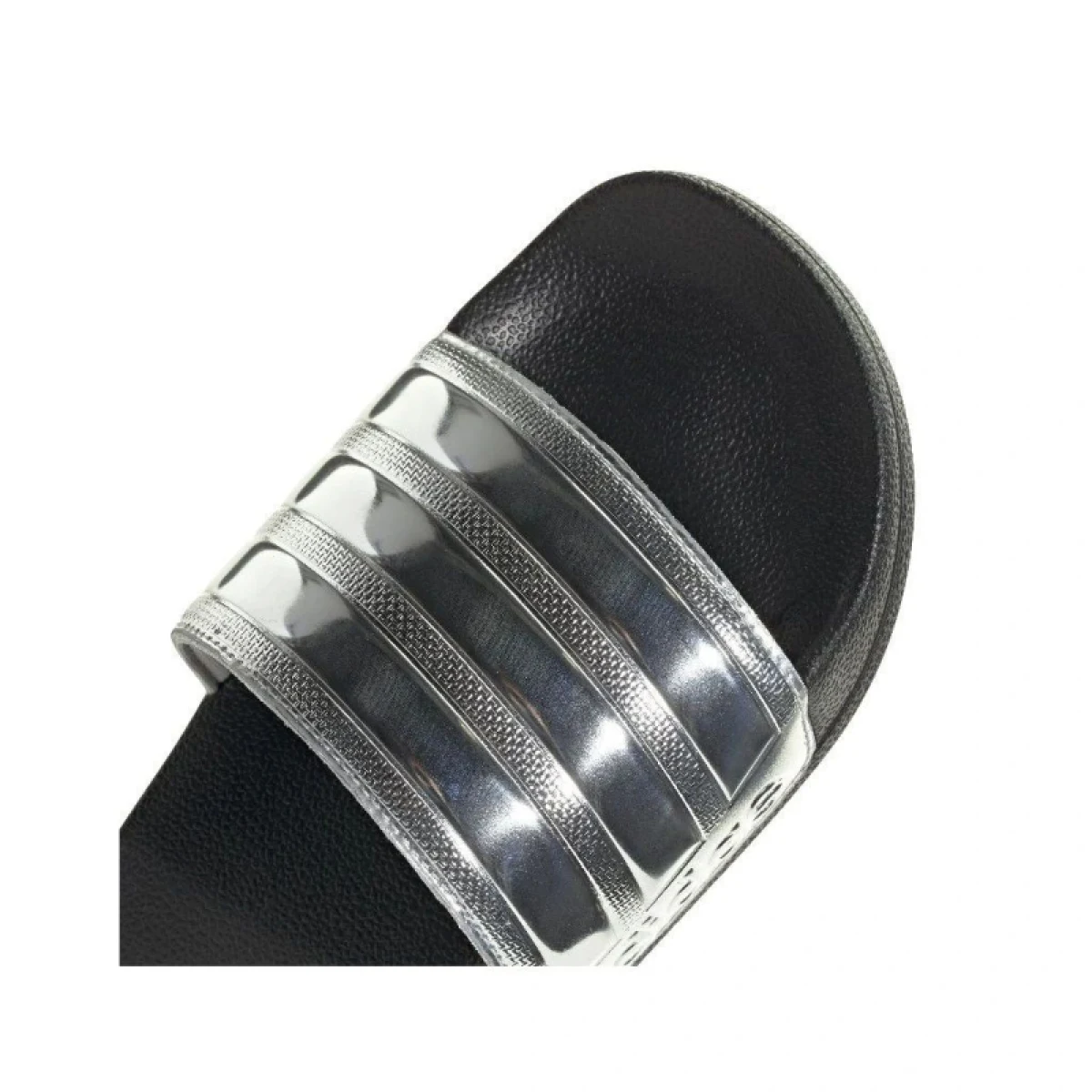 Dámske šlapky (plážová obuv) ADIDAS Adilette Shower W core black silver metallic silver metallic · záber 4