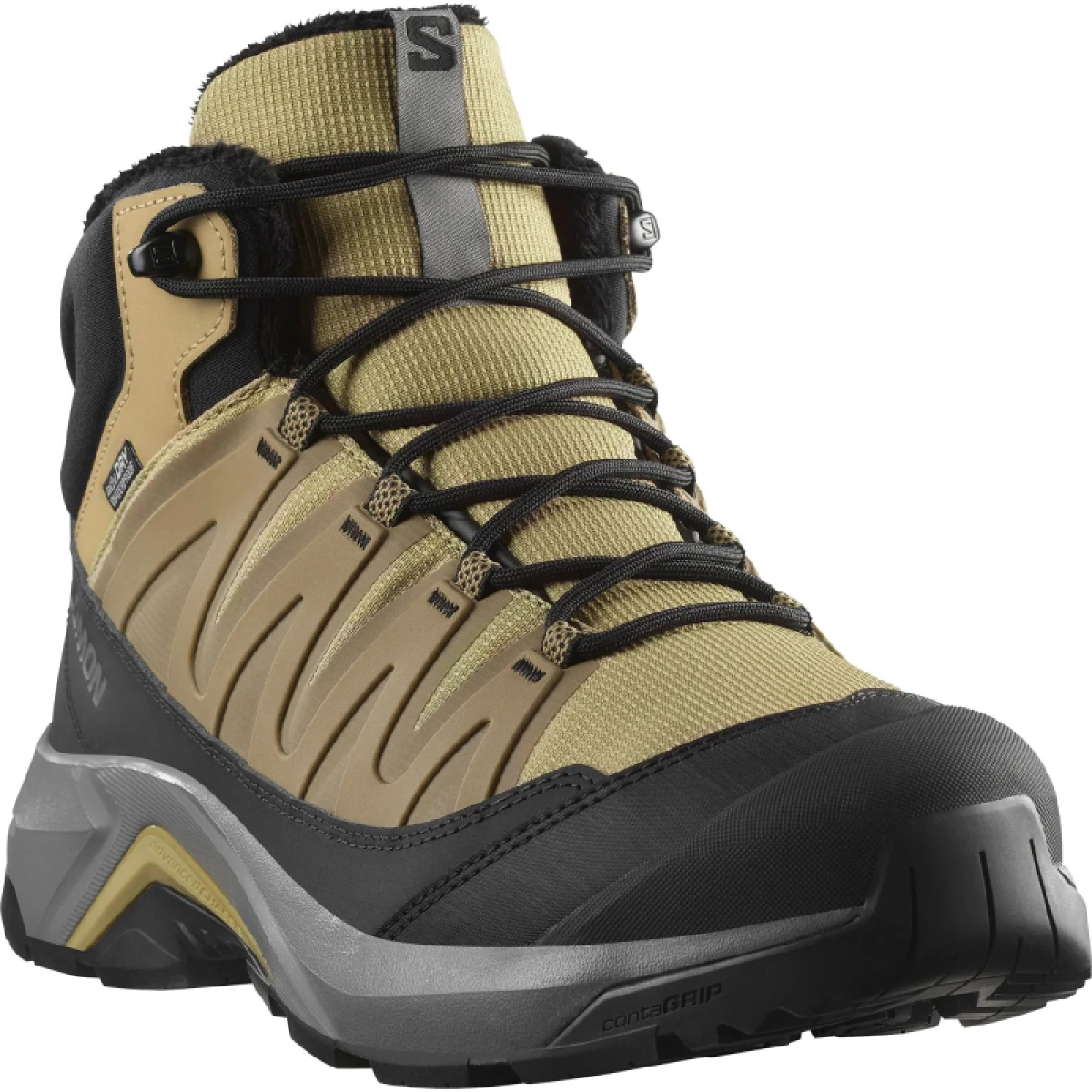 Pánske členkové zimné topánky SALOMON X-Adventure Coldrush WP M kelp black pewter · záber 3