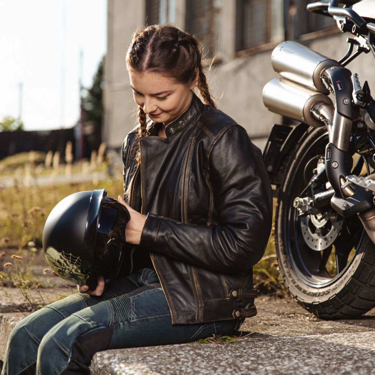 W-TEC Black Heart Lizza vintage hnedá - XXL · záber 5