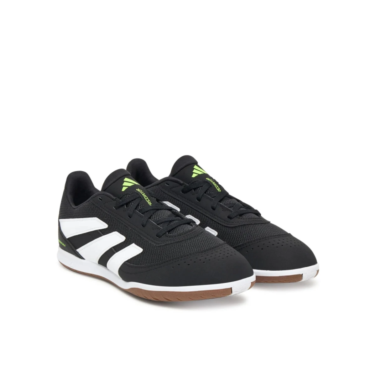 Pánske futbalové kopačky halové ADIDAS Predator Club M IC core black cloud white lucid lemon · záber 2