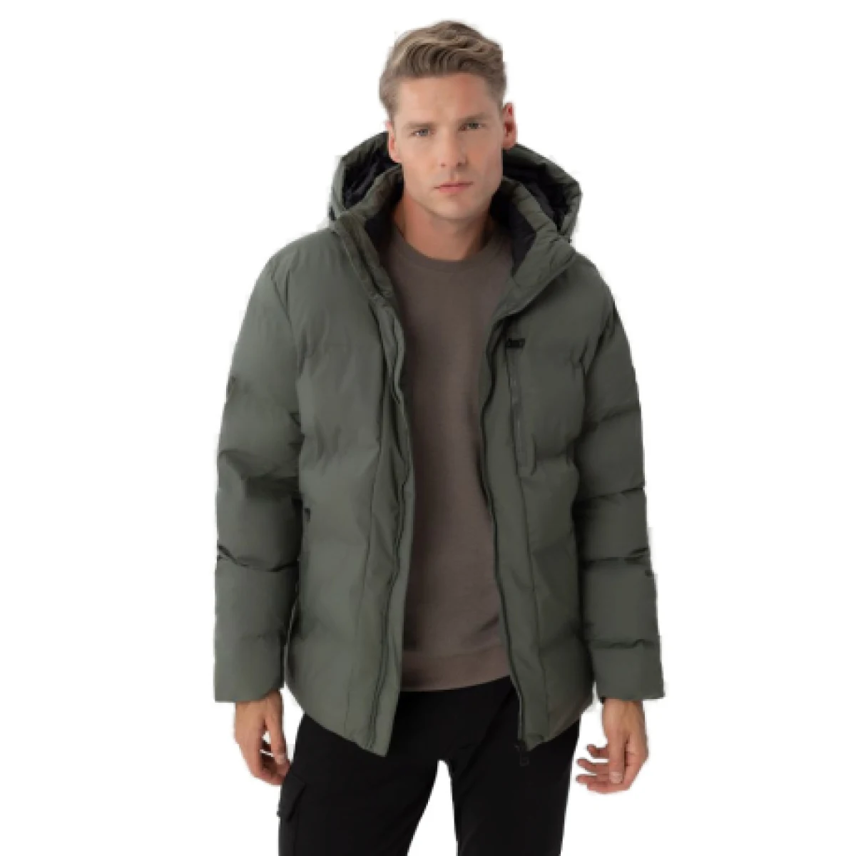 Pánská bunda VOLCANO J-TURIX-302-KHAKI · záber 1