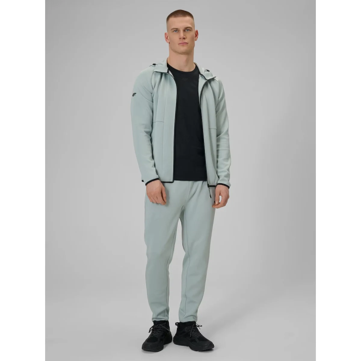 Pánska bežecká mikina 4F SWEATSHIRT FNK M627-47S-MINT · záber 5