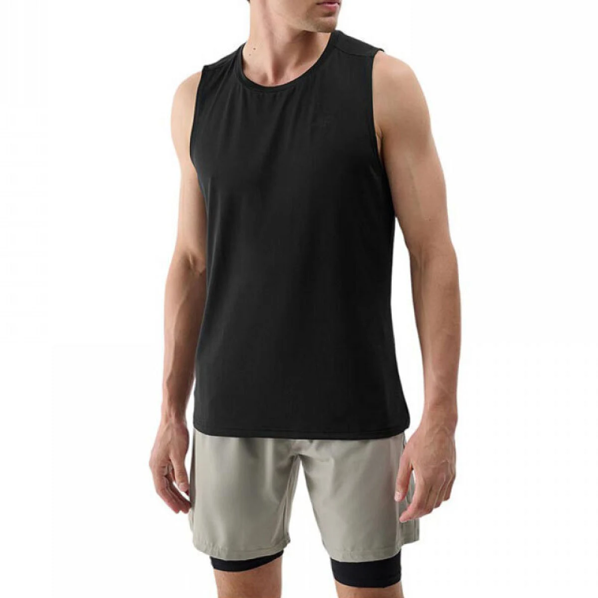Pánske tréningové tielko 4F SLEEVELESS FNK M0911-20S-DEEP BLACK · záber 2