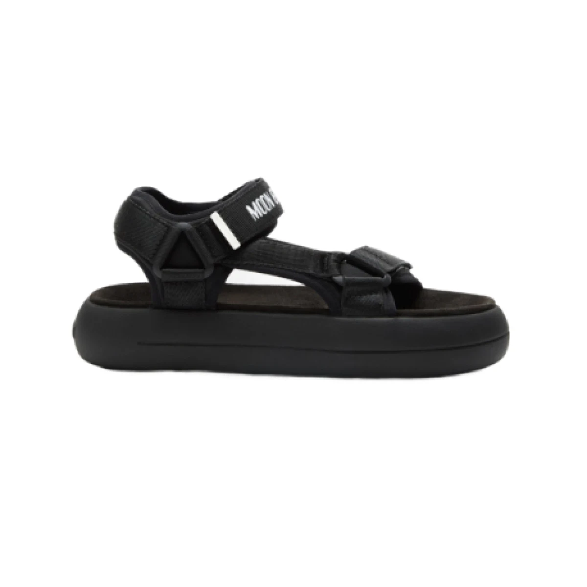 Sandále MOON BOOT MB SUPER SANDAL-N001 BLACK · záber 1