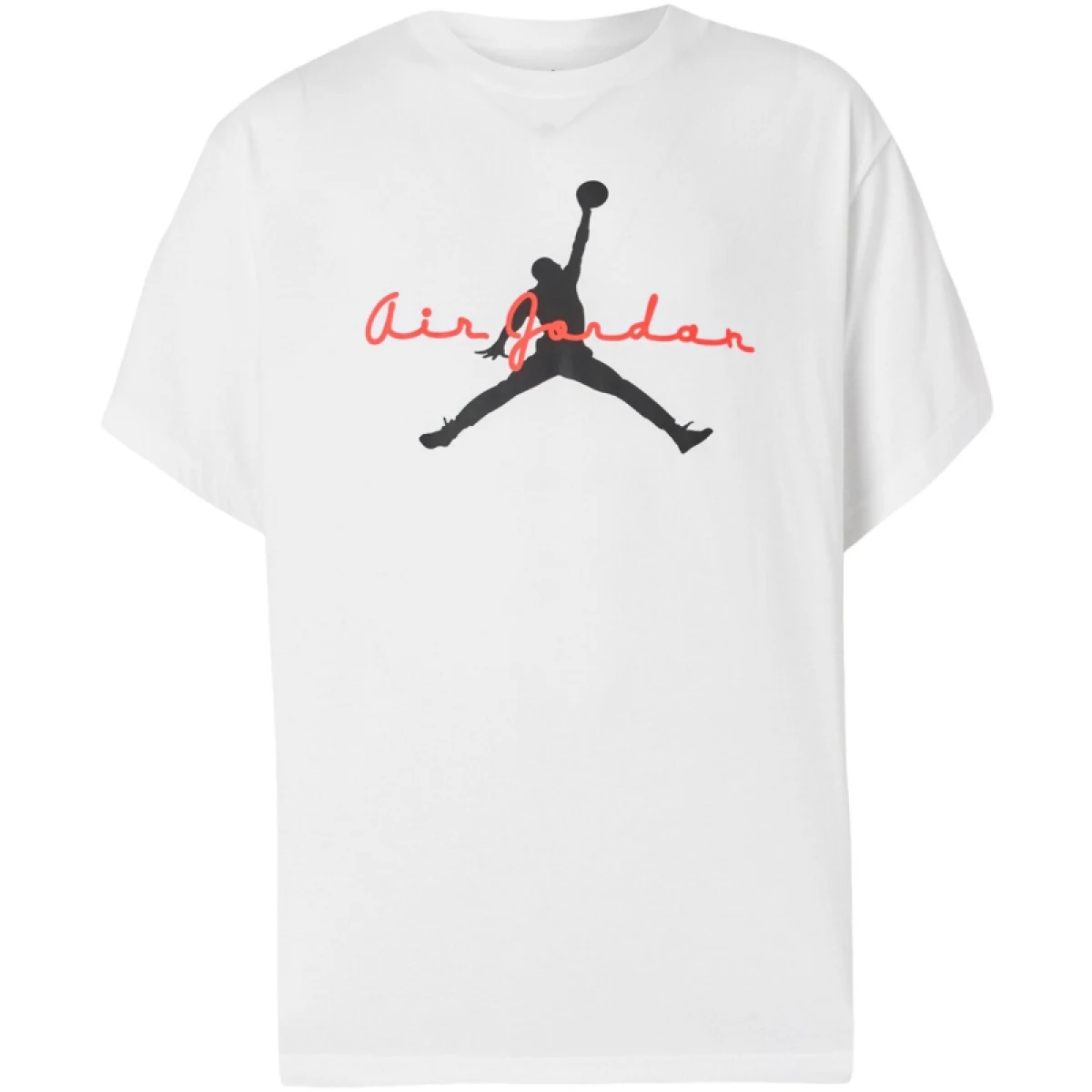 Pánske tričko s krátkym rukávom NIKE Jordan Brooklyn WHITE INFRARED 23 BLACK · záber 5
