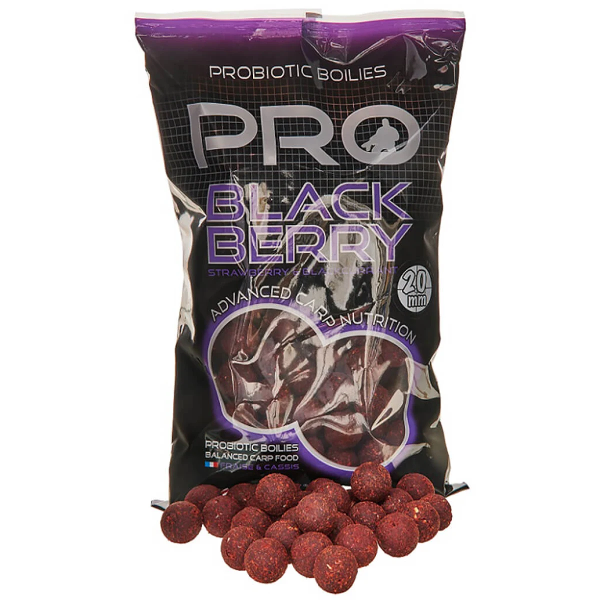 STARBAITS Pro Blackberry, 800 g priemer 14 mm · záber 1