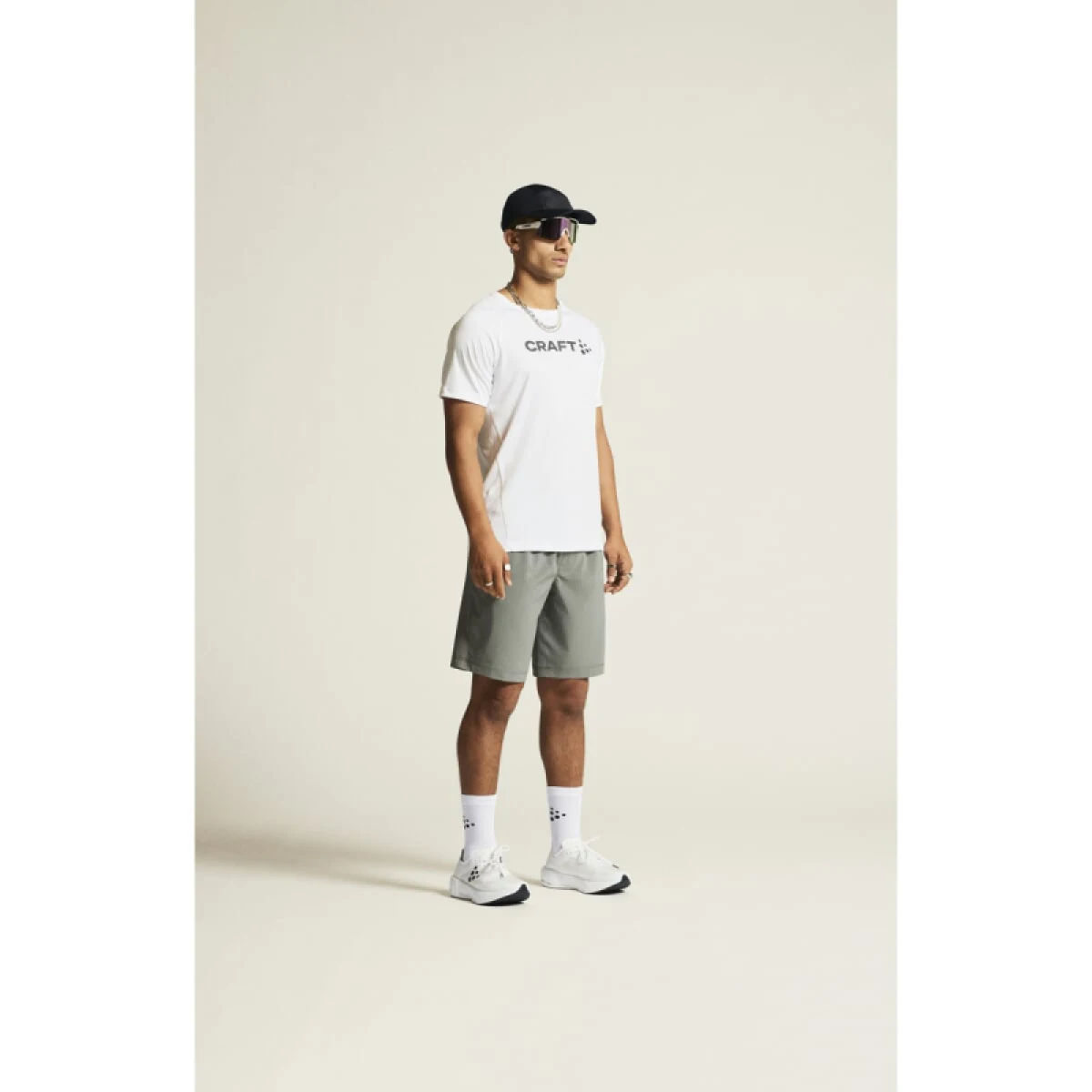 Pánske tréningové tričko s krátkym rukávom CRAFT T-Shirt CORE Essence Logo · záber 4