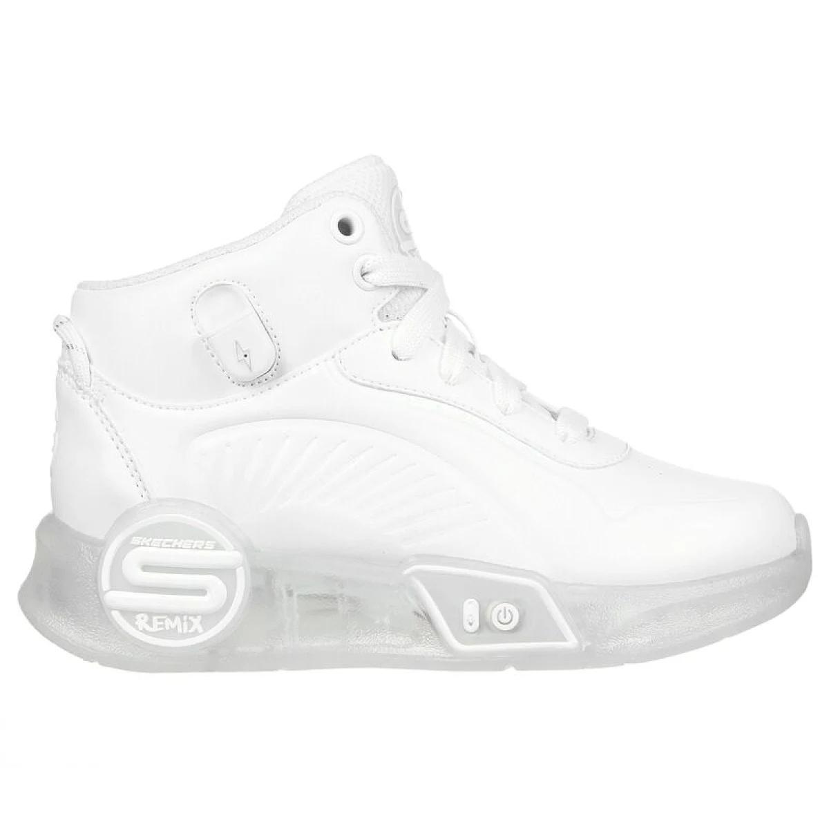 Dívčí rekreační obuv SKECHERS S Lights Remix white · záber 2