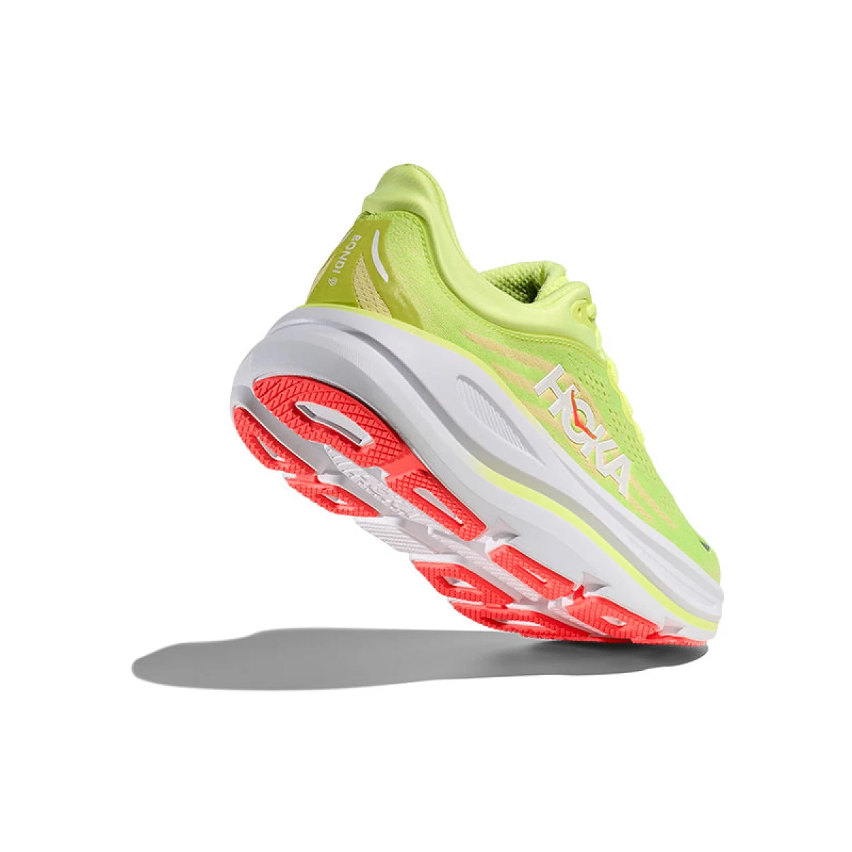 Dámska bežecká obuv HOKA Bondi 9 W neon yuzu sunlight · záber 3