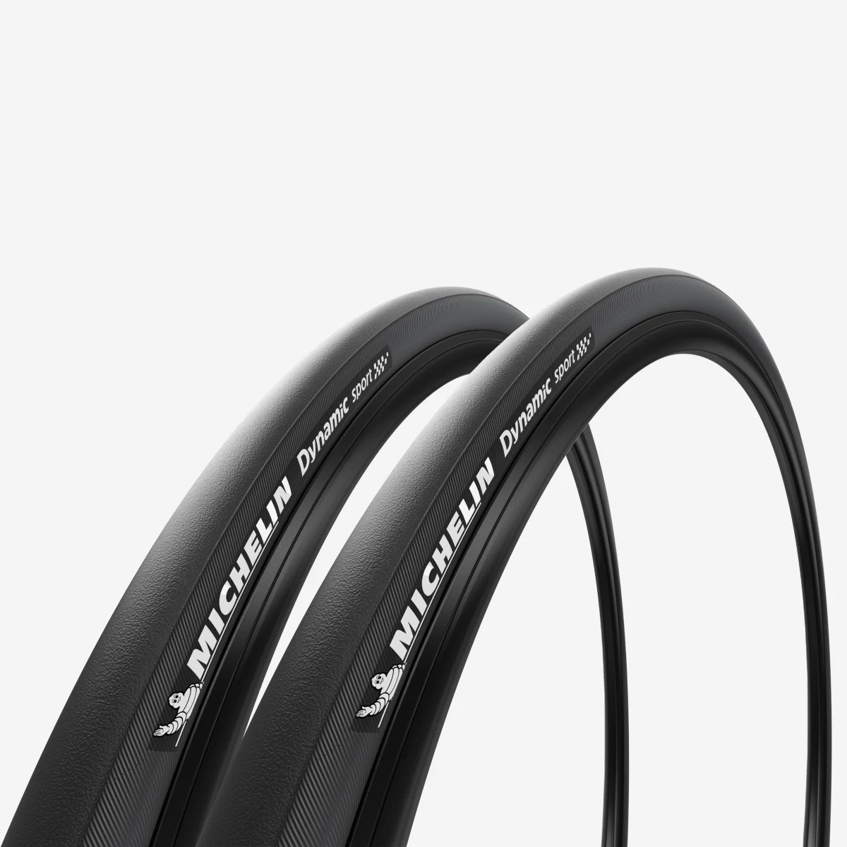 MICHELIN Sada 2 cestných plášťov Dynamic Sport 700 × 25 / ETRTO 25-622 čierne bez · záber 1