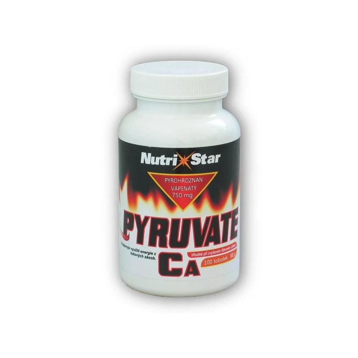 Nutristar Pyruvate Ca 100 kapslí · záber 1