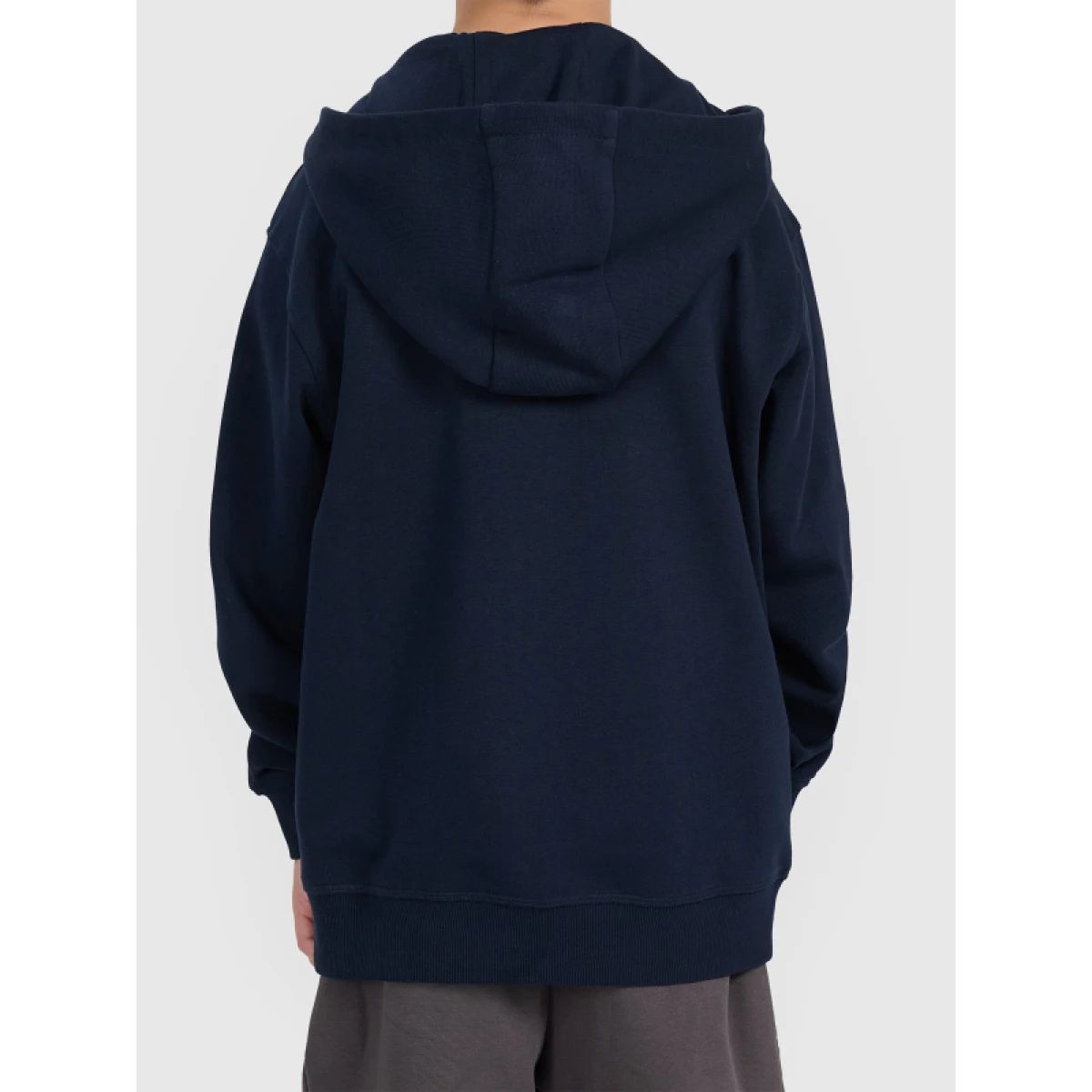 Chlapčenská mikina so zipsom 4F JUNIOR SWEATSHIRT M2523-31S-NAVY · záber 3