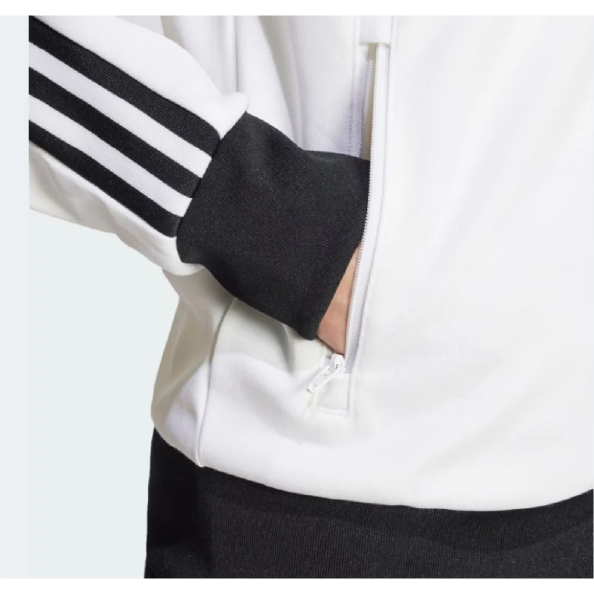 Dámská mikina se zipem ADIDAS ORIGINALS CLASSIC TT-WHITE · záber 5