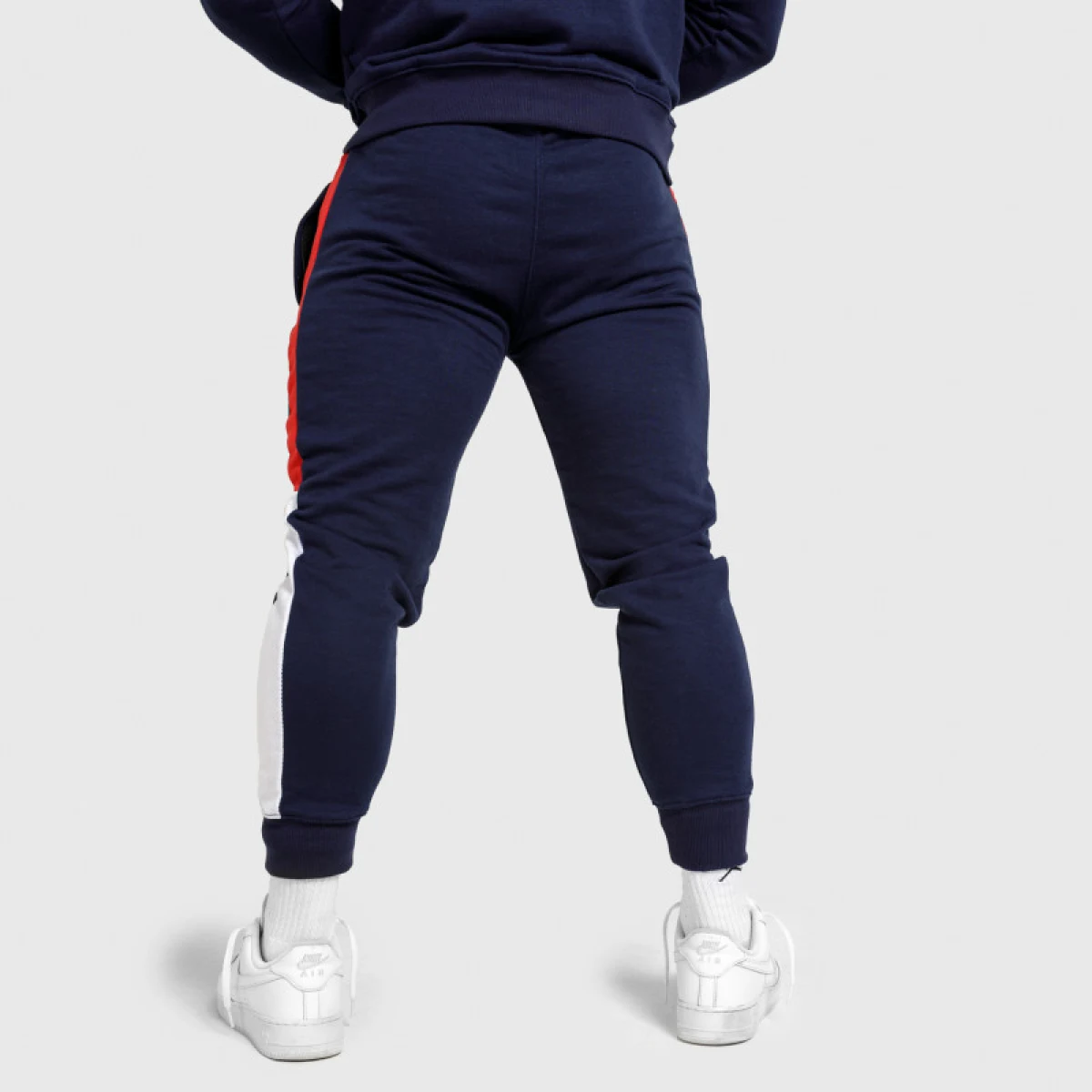 Jogger tepláky Iron Aesthetics Tricolora, navy · záber 5