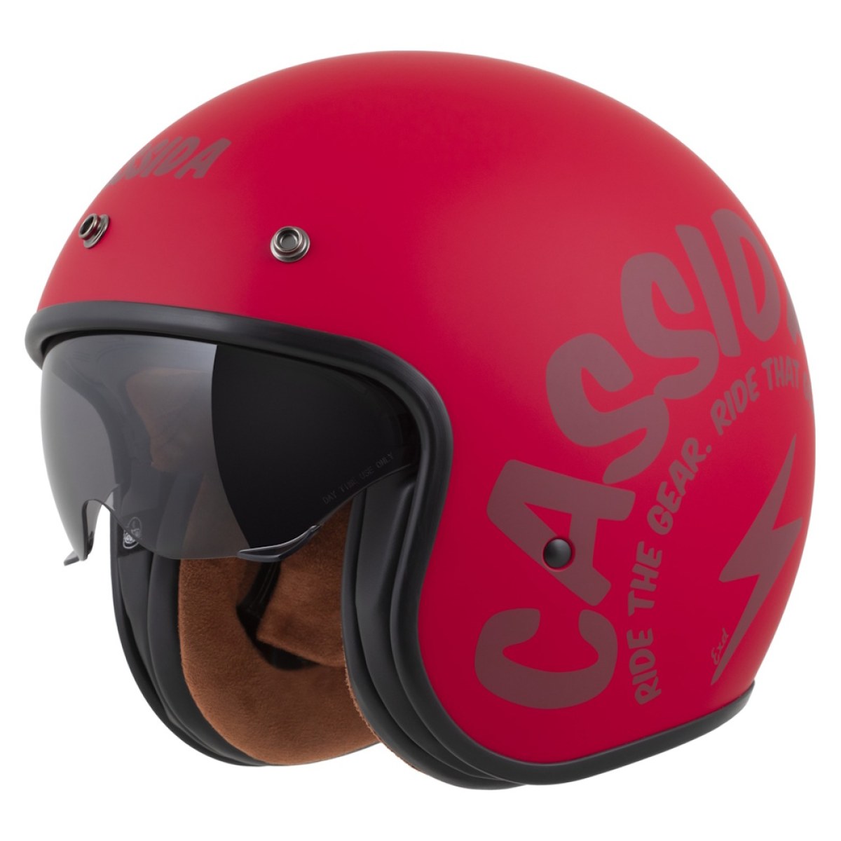 Cassida Oxygen Gear 2.0 červená matná/tmavě červená XS (53-54) · záber 2