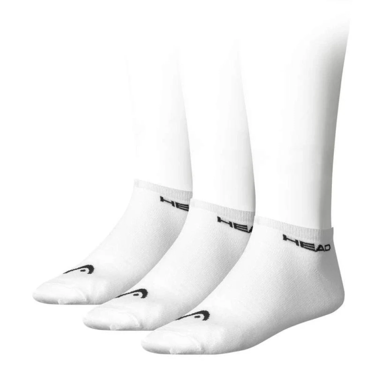 Head Tennis 3P Sneaker sportovní ponožky bílá - Velikost: 35-38 | Barva: Biela · záber 1