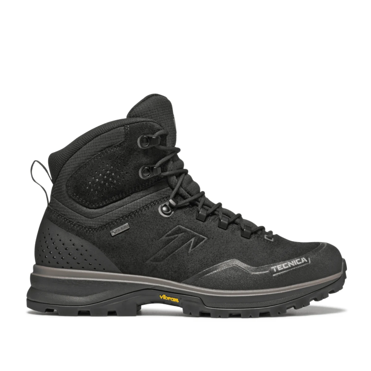 Pánská vysoká turistická celokožená obuv TECNICA Forge TRK GTX Ms, black grey · záber 2