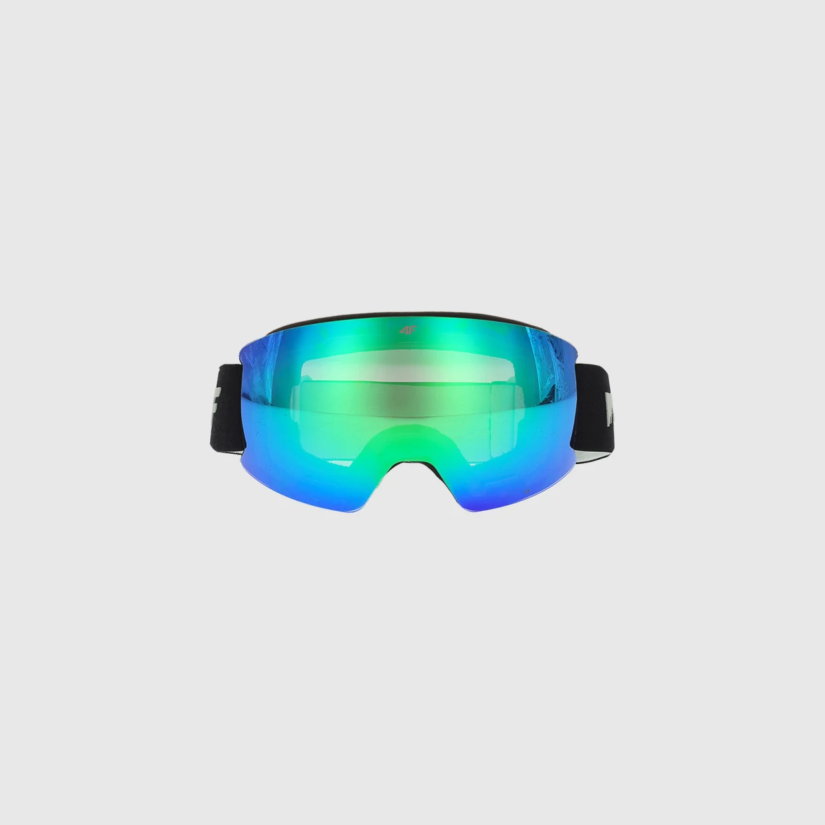 Unisex snowboardové brýle s vícebarevnou vrstvou - černé · záber 1