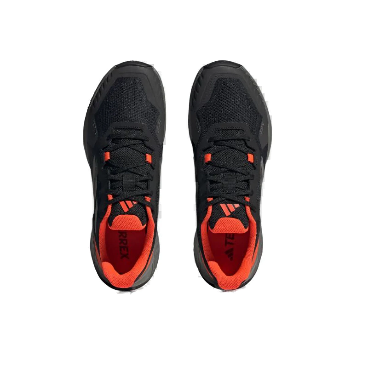 Pánská běžecká trailová obuv ADIDAS Terrex Soulstride M core black grey four solar red · záber 4
