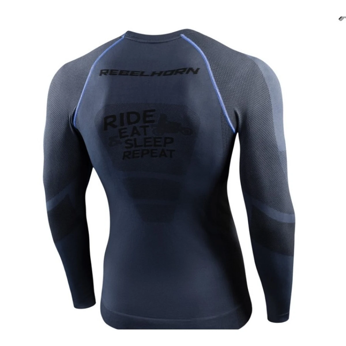 Rebelhorn Freeze Jersey šedo-čierna - XS · záber 2